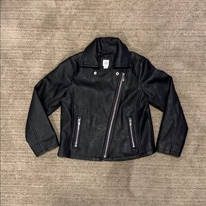 GAP Faux Leather Moto Jacket - Toddler/Kids